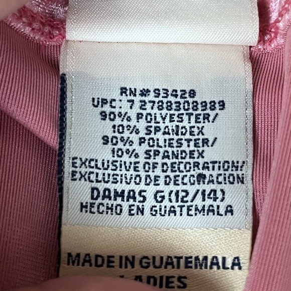 Y2K Faded Glory Pink Crushed Velvet Tunic L | Fairycore Lagenlook 90s Velvet Top - Picture 10 of 11